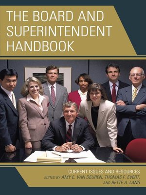 cover image of The Board and Superintendent Handbook